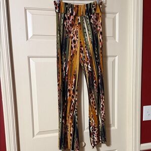 Sew In Love Multicolor Boot Cut Pants